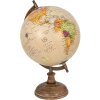 Clayre & Eef 64917 Globo Deco Beige ,Marrón 22x22x37 cm