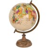 Clayre & Eef 64917 Globo Deco Beige ,Marrón 22x22x37 cm