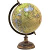 Clayre & Eef 64921 Globo decorativo amarillo, naranja, verde 22x22x37 cm