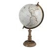 Clayre & Eef 64929 Globo Deco Gris, Marrón 22x22x37 cm