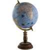 Clayre & Eef 64930 Globo Deco Azul, Gris, Beige 22x22x37 cm