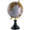 Clayre & Eef 64932 Globo Deco Azul, Marrón 22x22x37 cm