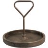 Clayre & Eef 64938 Estantería Marrón Ø 35x33 cm