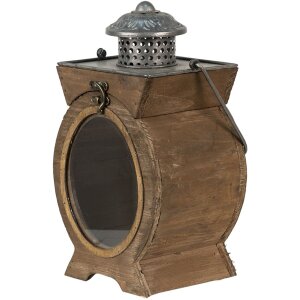 Clayre & Eef 64954 Farol Marrón 29x5x34 cm