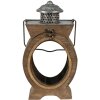 Clayre & Eef 64954 Farol Marrón 29x5x34 cm