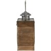Clayre & Eef 64954 Farol Marrón 29x5x34 cm
