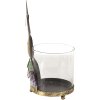 Clayre & Eef 64996 Farol Conejo Azul, Beige 11x10x22 cm