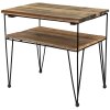 Clayre & Eef 65093 Mesa auxiliar marrón 46x36x47 cm