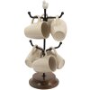 Clayre & Eef 6CE1343 Portavasos Blanco Ø 14x39 cm