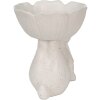 Clayre & Eef 6CE1429 Deco Conejo Blanco 15x11x14 cm