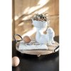 Clayre & Eef 6CE1429 Deco Conejo Blanco 15x11x14 cm