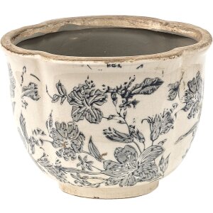 Clayre & Eef 6CE1450S Maceta de interior Gris, Beige...