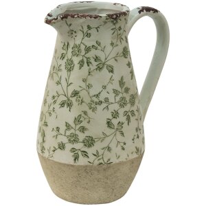 Canasta decorativa Clayre & Eef Grau Beige 20x14x25 cm