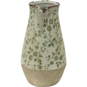 Canasta decorativa Clayre & Eef Grau Beige 20x14x25 cm