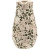 Clayre & Eef 6CE1456M Jarra Decorativa Verde, Marrón, Beige 20x14x25 cm