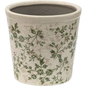 Clayre & Eef 6CE1457L Maceta de interior Verde,...