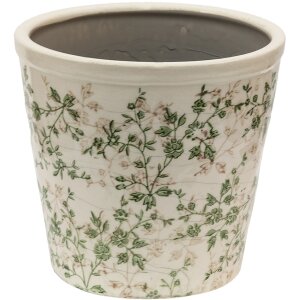 Clayre & Eef 6CE1457XL Maceta de interior verde,...