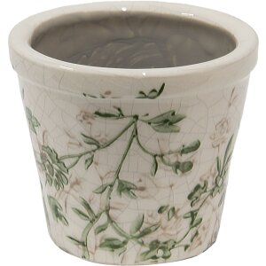 Clayre & Eef 6CE1457XS Maceta de interior Verde,...
