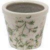 Clayre & Eef 6CE1457XS Maceta de interior Verde, Marrón, Beige Ø 8x7 cm