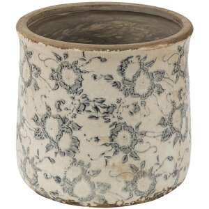 Clayre & Eef 6CE1459L Maceta de interior Gris, Beige...