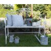 Clayre & Eef 6CE1459L Maceta de interior Gris, Beige Ø 17x16 cm