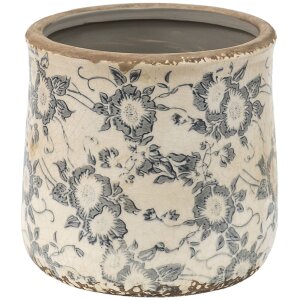 Clayre & Eef 6CE1459M Maceta de interior Gris, Beige...