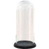 Clayre & Eef 6GL3472 Campana de vidrio transparente Ø 17x28 cm