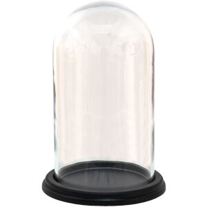 Clayre & Eef 6GL3474 Campana de vidrio transparente...