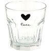 Clayre & Eef 6GL3808 Vaso de Agua Transparente Ø 8x8 cm - 180 ml