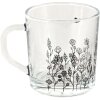 Clayre & Eef 6GL4250 Vaso de Té Transparente 11x8x9 cm - 200 ml