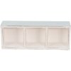 Clayre & Eef 6H1987W Caja de Madera Blanca 33x12x7 cm