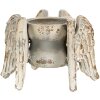 Clayre & Eef 6H2059 Candelero Gris 21x19x15 cm