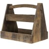 Clayre & Eef 6H2076 Caja de almacenaje Marrón 46x31x40 cm