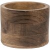 Clayre & Eef 6H2150M Maceta de interior marrón Ø 15x12 cm