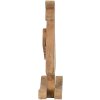 Clayre & Eef 6H2151L Conejo Deco Marrón, Rosa 17x7x33 cm
