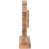 Clayre & Eef 6H2152 Conejo Decorativo Marrón, Rosa 15x6x22 cm