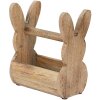 Clayre & Eef 6H2157L Caja de Madera Conejo Marrón 16x12x25 cm