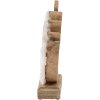 Clayre & Eef 6H2162M Gallo Deco Blanco, Marrón 15x5x19 cm