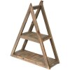 Clayre & Eef 6H2198 Estante de Pared Marrón 31x11x36 cm