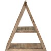 Clayre & Eef 6H2198 Estante de Pared Marrón 31x11x36 cm