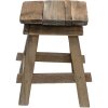 Clayre & Eef 6H2202 Mesa Jardinera Marrón 15x15x21 cm