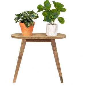 Clayre & Eef 6H2207 Mesa para plantas marrón 49x20x41 cm
