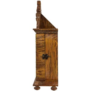 Clayre & Eef 6KL0747 Reloj de Sobremesa Marrón 27x12x44 cm