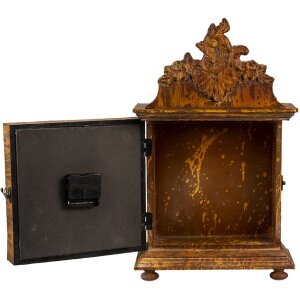 Clayre & Eef 6KL0747 Reloj de Sobremesa Marrón 27x12x44 cm
