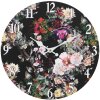 Clayre & Eef 6KL0759 Reloj de Pared Negro Ø 34x4 cm - 1xAA