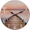 Clayre & Eef 6KL0761 Reloj de Pared Marrón Ø 34x4 cm - 1xAA
