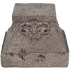 Clayre & Eef 6MG0021 Adorno Decoración Gris 18x18x14 cm