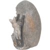 Clayre & Eef 6MG0022 Deco Gris Huevo 33x25x21 cm