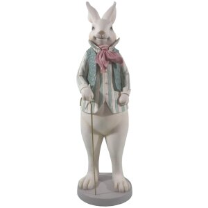 Clayre & Eef 6PR3143 Conejo Decorativo Multicolor...