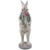 Clayre & Eef 6PR3143 Conejo Decorativo Multicolor 17x15x53 cm